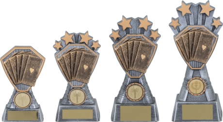 Playing Card Trophy Awards Scorpio Series from £4.04 excVAT